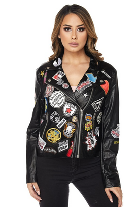 #TagMeIn Faux Leather - Jacket