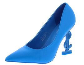 "Kash Doll" Blue Heels.