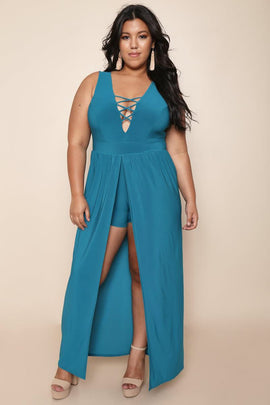 Made You Look - Maxi Romper