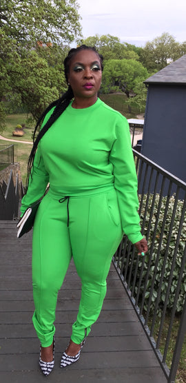 Sporty Chic Jogger Set