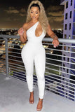 Curvy Figure Bodysuit White