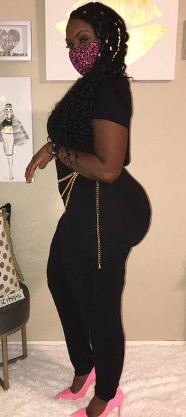 Round Three Waist Chain Belt