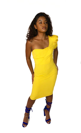 One Shoulder Party Dress